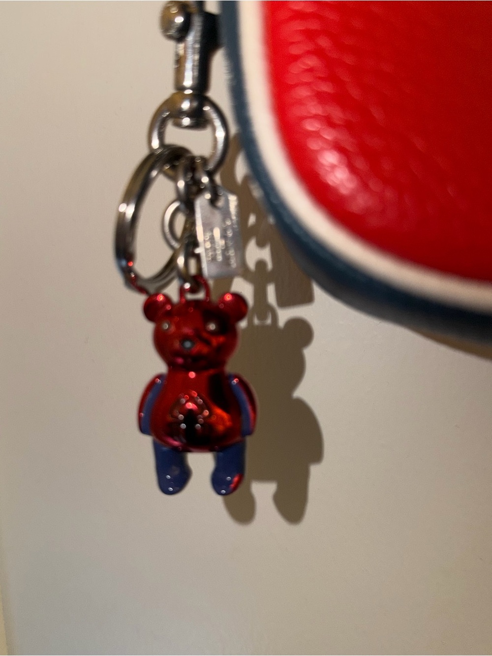 Coach Red and Blue Spider-Man Leather Crossbody - Picture 6 of 6